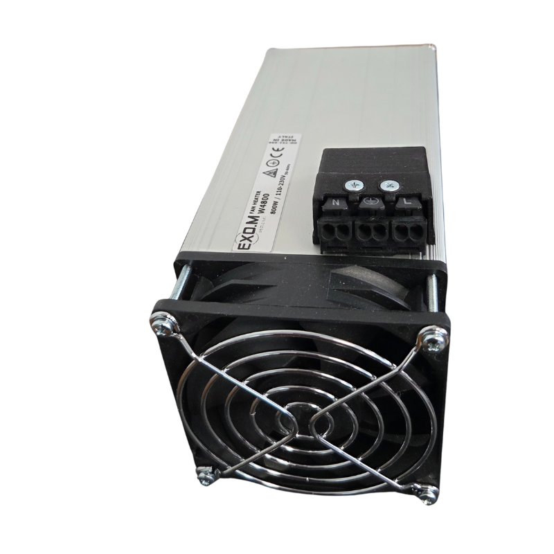 Riscaldatori ventilati per quadri elettrici da 300W-450W-600W-800W